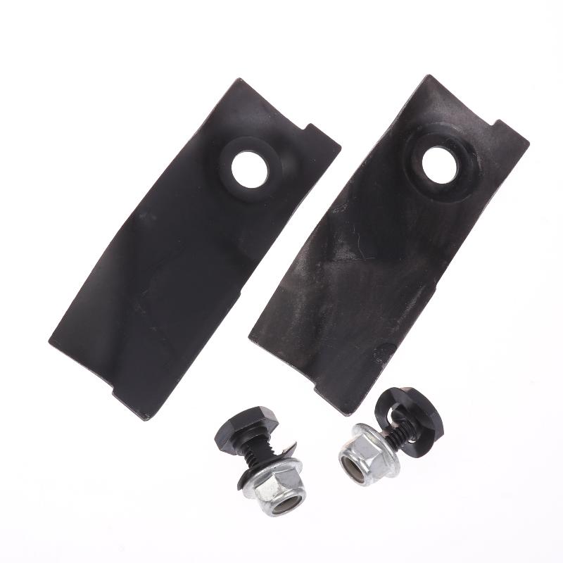 2Pcs Hardened Lawn Mower Blades Bolts 125X45Mm Kit For Masport 200 300 400 500 575 600 Grass Trimmer Garden Tool Parts