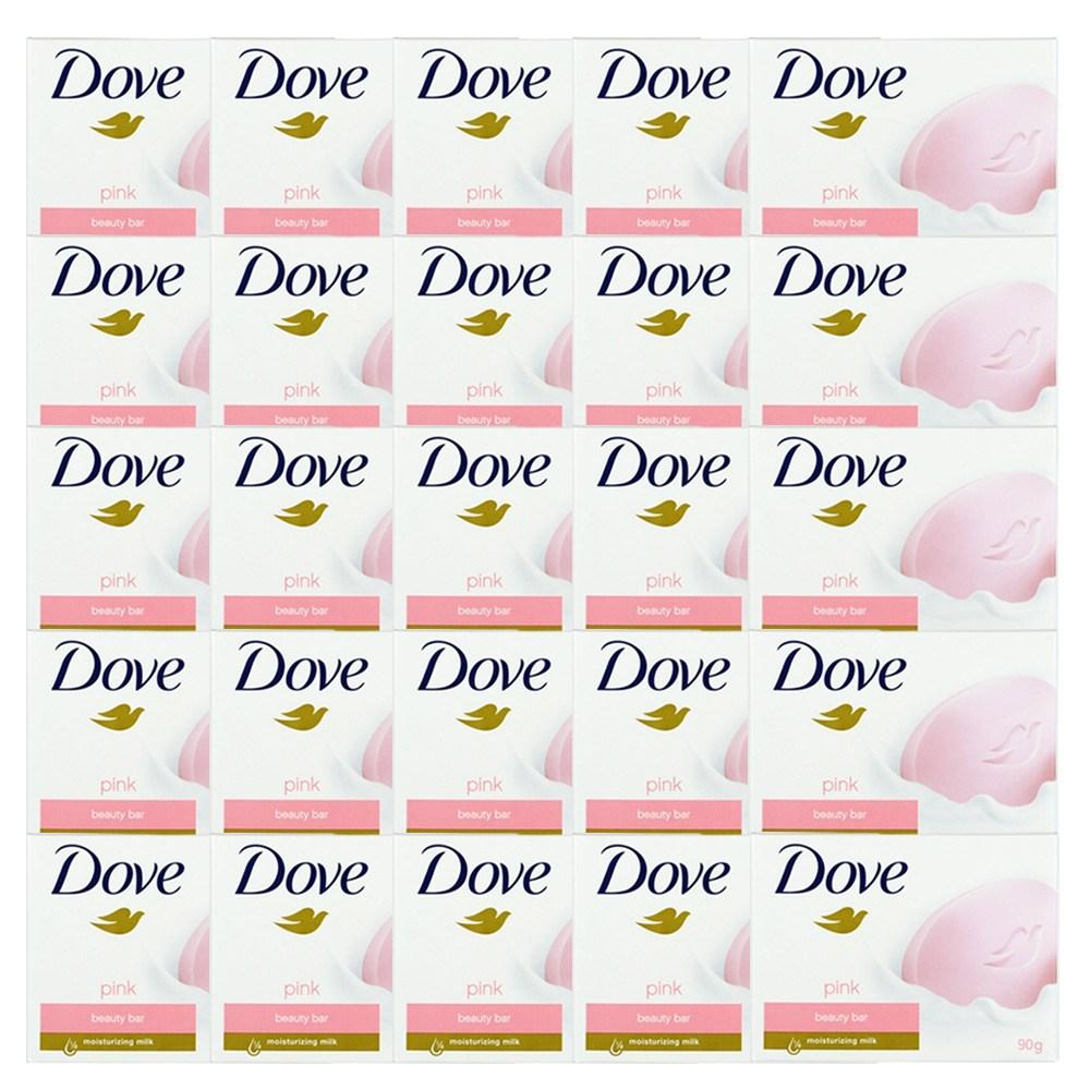 

Dove Beauty Bar розовое очищающее мыло 90 г, 25 шт.