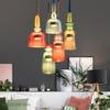 Nordic Color Candy Pendant Lights modern Living Room Bedroom Children's Room Single Head Glass Hanging Lamps Home Decor Fixtures