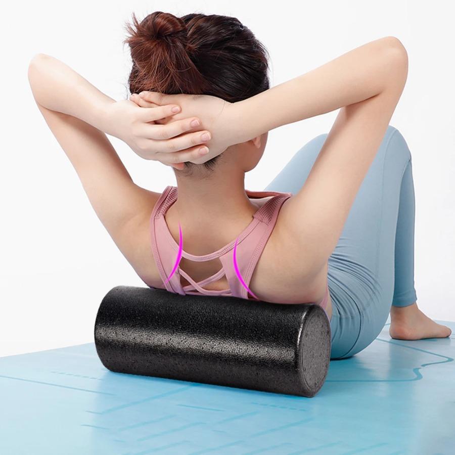 Hollow Yoga Roller Massage Peanut Ball Set Epp Fitness Foam Column Back Pain Legs Hip Deep Tissue Stretching Muscle Relax Tools