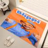 1pc Blippi Print Area Rug - Soft, Washable Non-Slip Indoor Mat, Living Room, Home Office Decorative Rug,Office Decorative