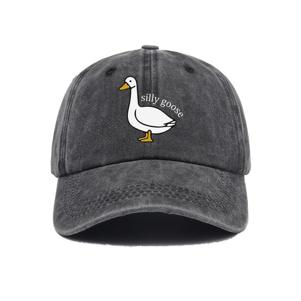Cute Duck Design Baseball Cap, Graphic Hat, Casual Soft Top Baseball Cap For Men & Women, Fashion Accessories For Daily Wear