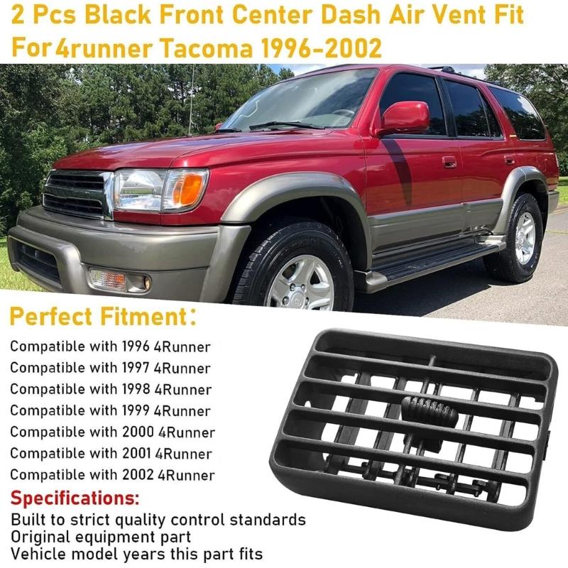 Lüftungsgitter-Panelabdeckung Kompatibel für 55063-35030 55063-35010 Auto-Innenraum Klimaanlage Lüftungsgitter Auslass Zubehör