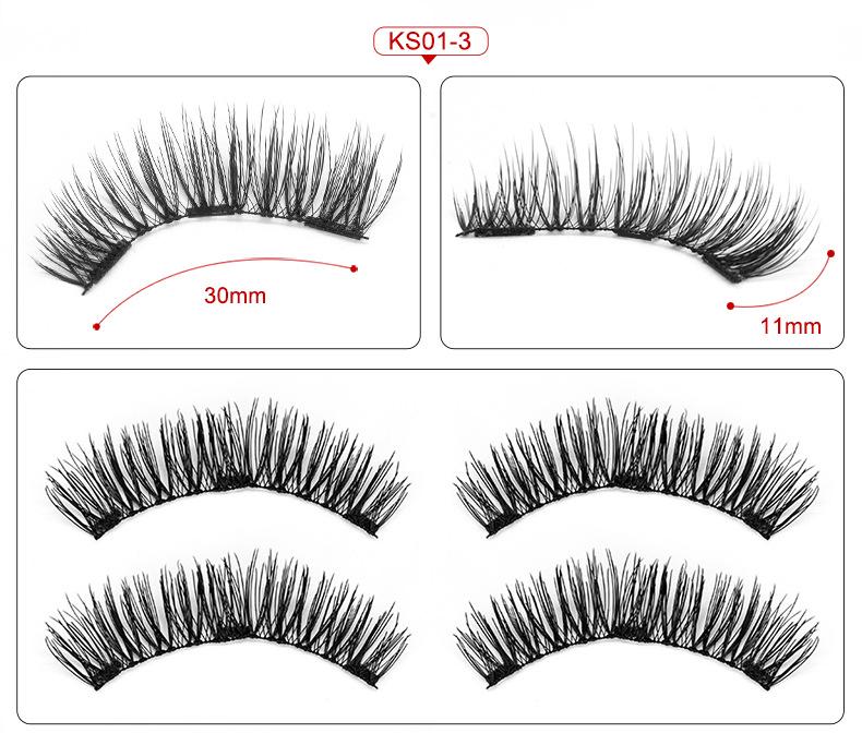 Best Selling Quantum Mink Lash Business with Quantum Lashes Packaging Box Quantum Magetic Eyelashes quantum magnetic eyelashes - 2 pairs
