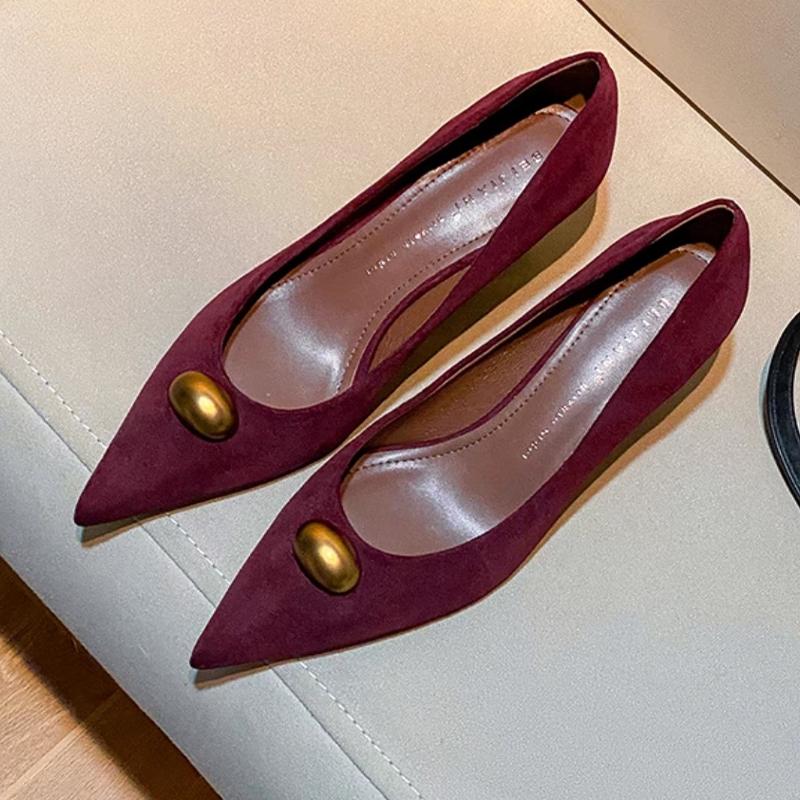 Fashion Pointed Toe Women High Heels Shoes Shallow Wedges Sexy Fashioin Shoes Summer Dress Woman Pumps 2025 Designer Chaussure Femme