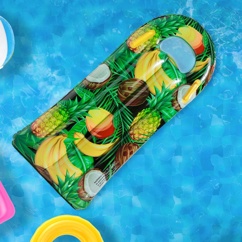 Kinder Aufblasbares Surfbrett Leichtgewicht mit Griff Schwimmende Matte Pool Strandmatte für Strand Surfen/Schwimmbad