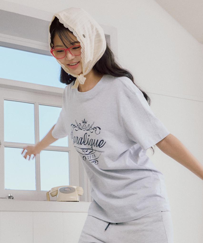 Kolallikeu Archive Graphic Logo T-Shirt Light Gray