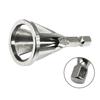 2Pcs Hex Shank Deburring External Chamfer Tool Quick Release Deburring Chamfering Drill Bit Repairing Damaged Bolt Screw