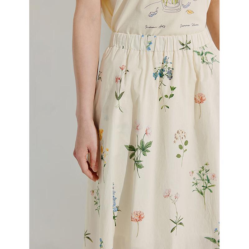 

Женская летняя одежда INMAN с ботаническим цветочным принтом S