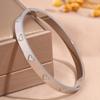 Fashionable Love Couple Opening Female Niche Light Luxurious High-end Love Heart Bracelet