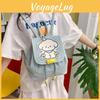 Maltese Backpack Drawstring Flap Daily Casual School Campus Bags