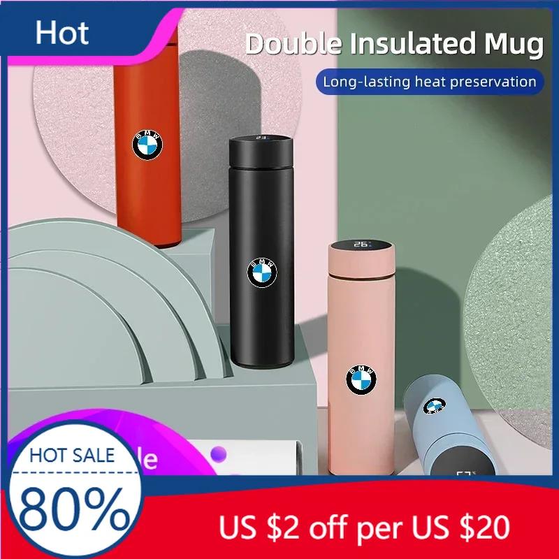 2025 Office Home Mug Thermal Tumbler Outdoor Insulated Cup Water Bottle For BMW 1 3 5 Series X1 X4 X5 X7 G20 G38 F20 F39 F48