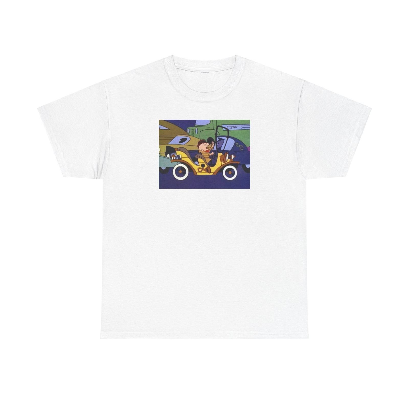 Vintage Inspired Retro Saturday Morning Cartoons Tshirt Tops Tee Unisex Heavy Cotton 3XL