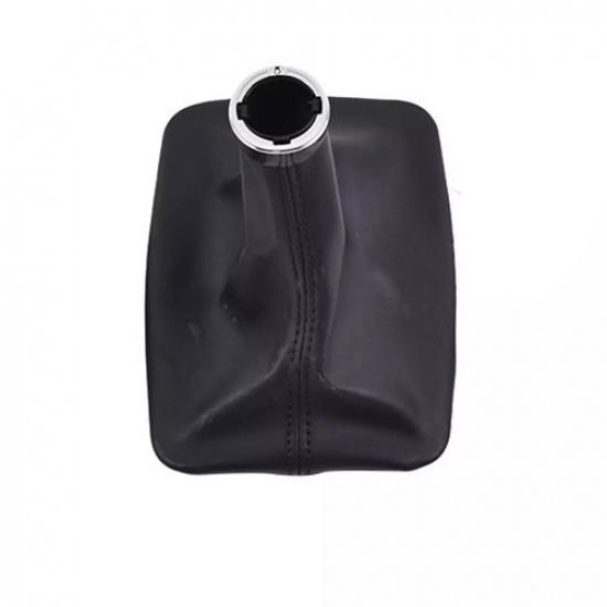 Black Gear Shift Knob Shifter Boot Gaiter Cover For Benz C W204 W212 2007-2013