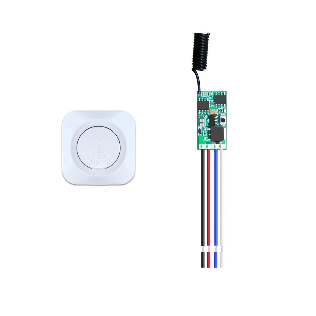 Multi-Voltage 433M RF Remote Control Switch with Mini Receiver for LED Access