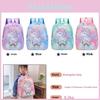 Unicorn Pattern Cartoon Nylon Backpack With Wearresistant Material School For