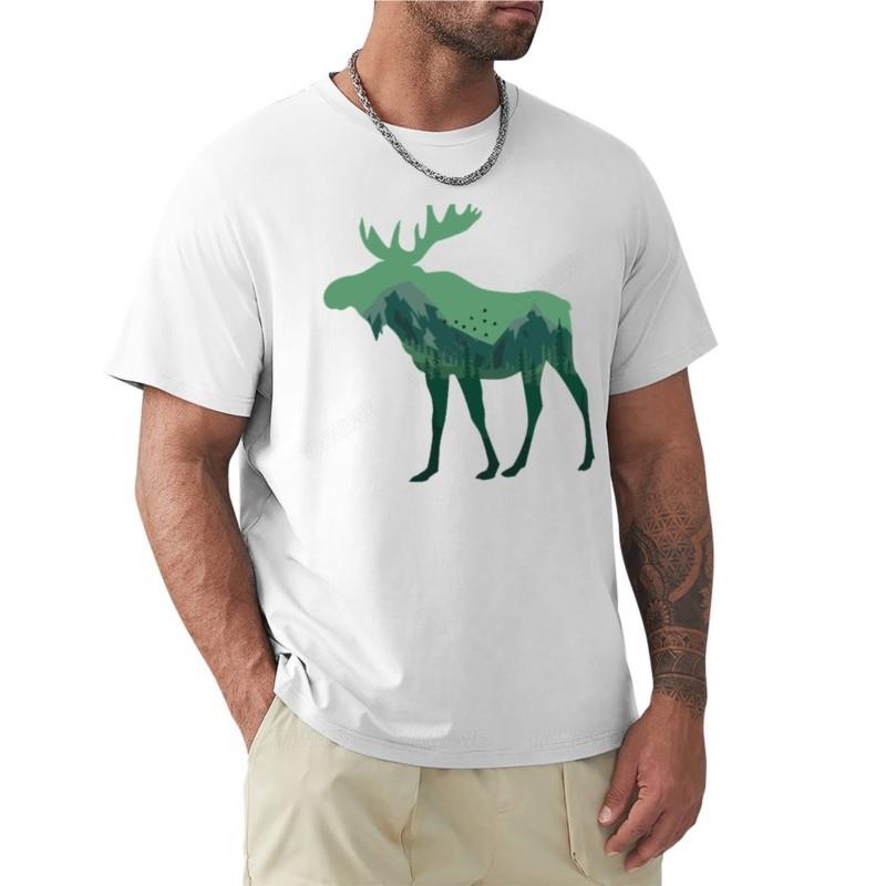 moose lovermoose gift animal moose nature in alaska elk TShirt aesthetic clothes korean fashion mens clothes