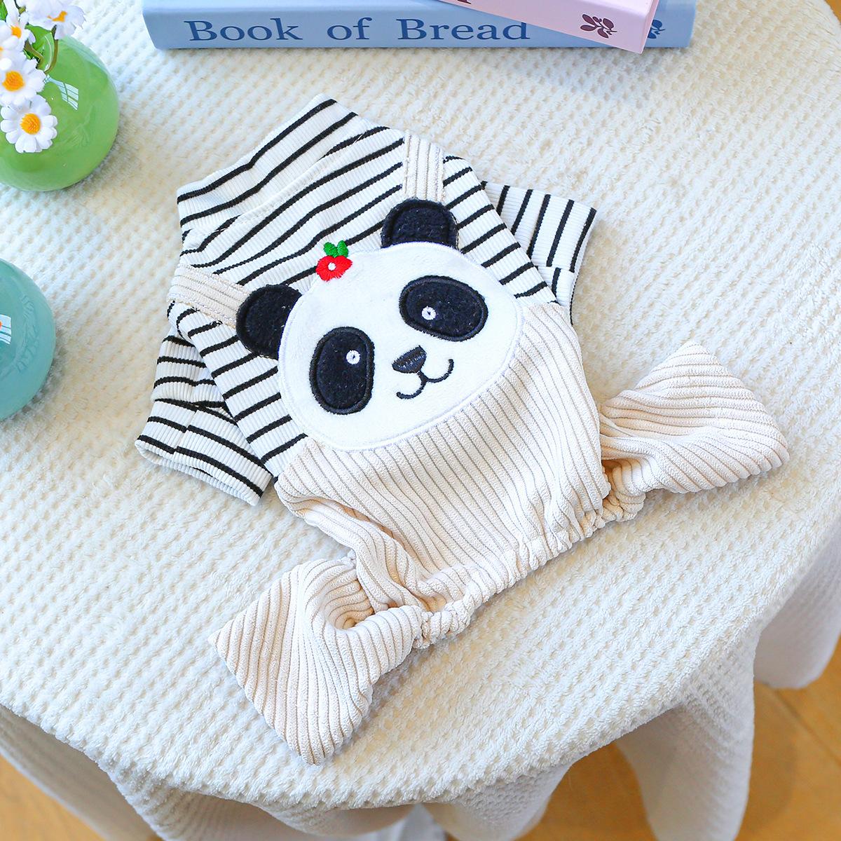 

PETCIRCLE Пет Круг Собака Квад Одежда для питомцев Одежда Вельвет Хорошие друзья Коллекция комбинезонов XL - About 14-9kg