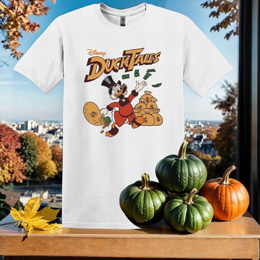 

Ducktales Scrooge Mcduck T-shirt Kids Hoodie Men Women Unisex Tshirt SX115 XL