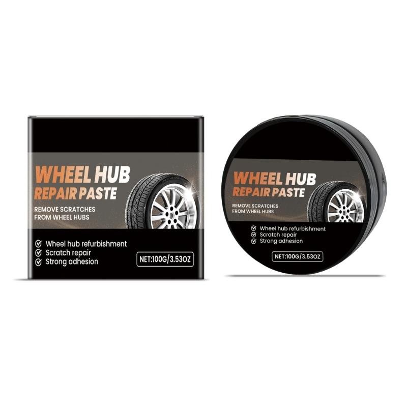 Professional High Efficiency Rims Polishing Cream Wheel Polish Paste for Vehicle Enthusiasts & Auto Detail Professional