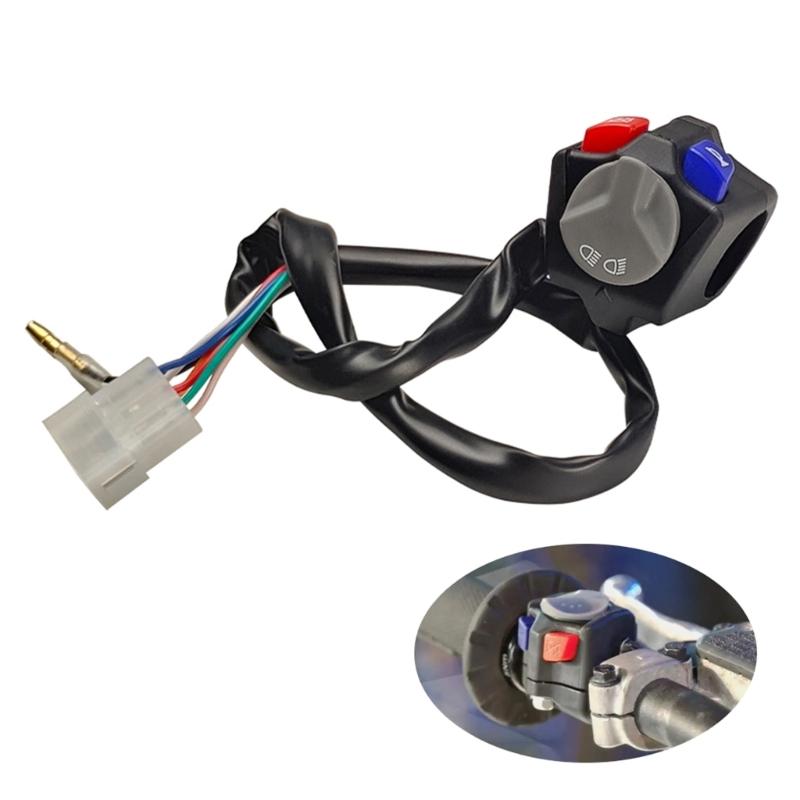Motorcycle Starter Stop Button High/Low Beam Horn Switch Motorbike Accessories Combination Switch