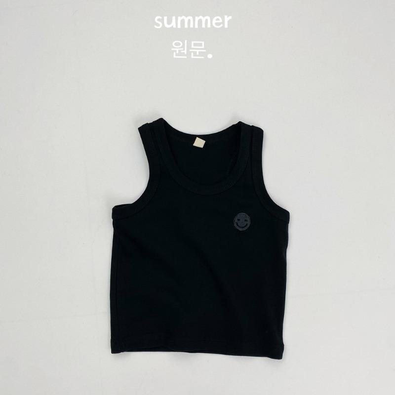 Kids Summer Thin Round Neck Cotton Sleeveless Tank Top For Toddler Boys And Girls