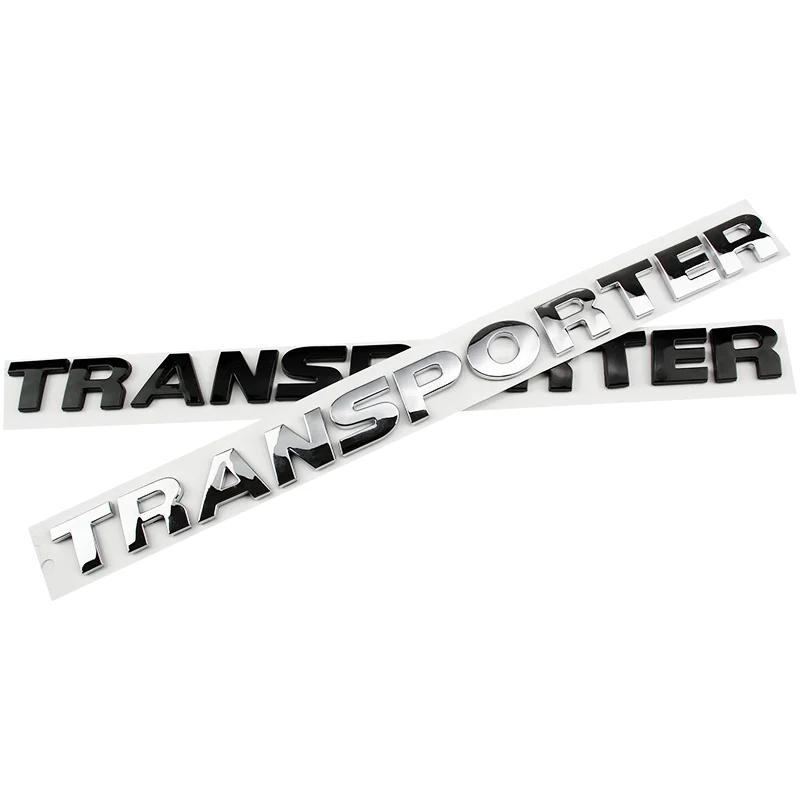 Car ABS Rear Trunk Letters Words Logo Decals Sticker For Volkswagen VW TRANSPORTER Car Body Emblem Badge Styling Stickers zd0