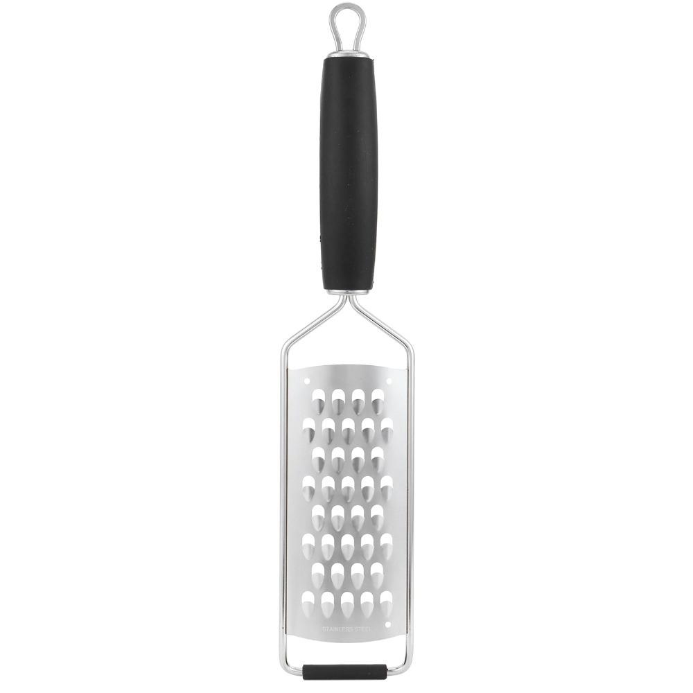 Stainless Steel Cheese Grater Handheld Ergonomic Handle Vegetable Shredder Compact Durable Food Grater Cheese/Veggie Prep
