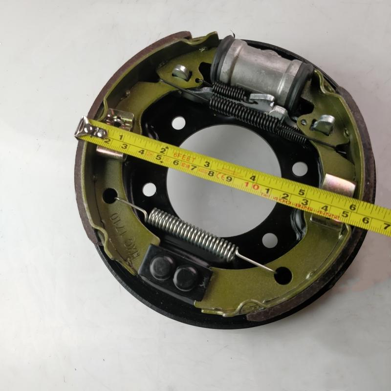 Four wheel electric forklift golf cart rear wheel hydraulic cylinder brake friction plate