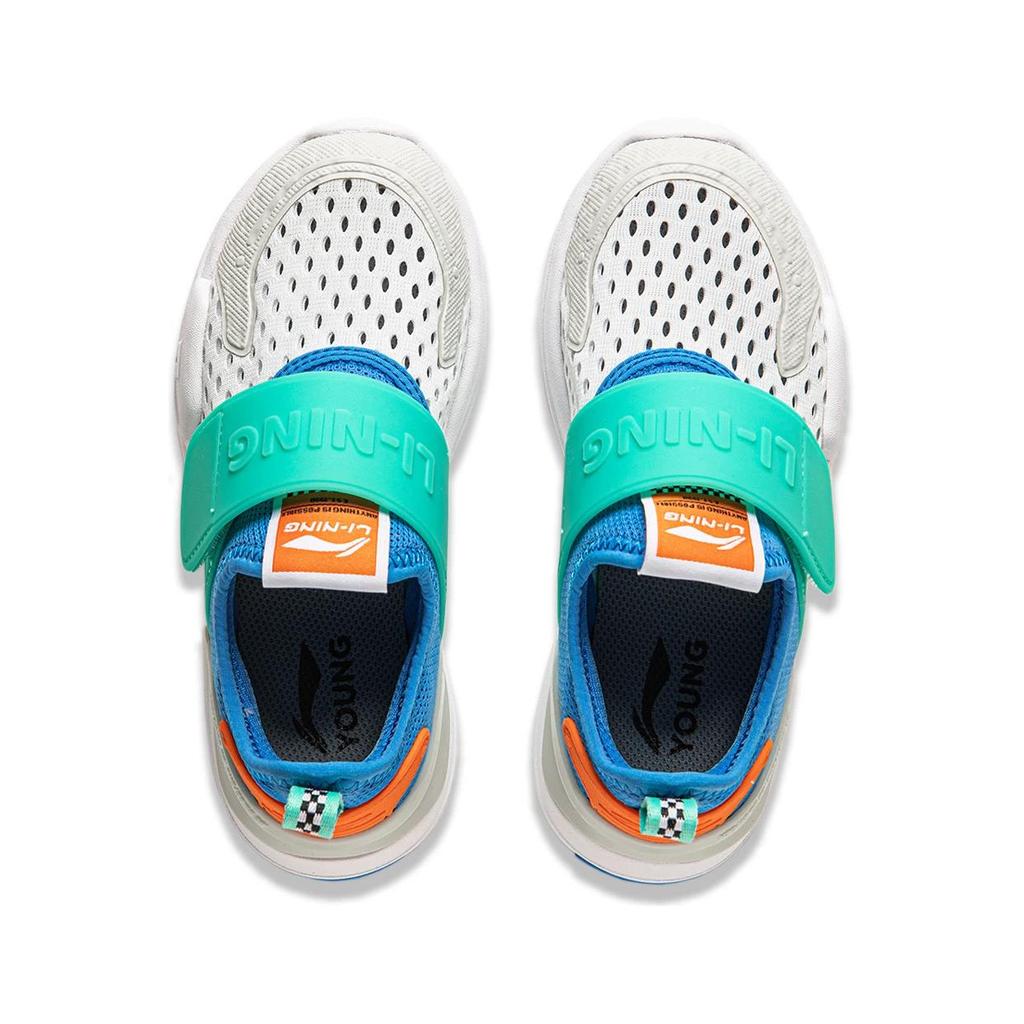 Li-Ning Cloud Kids Casual Shoes Kids Shoes Blue Gray Green YKNU040-17