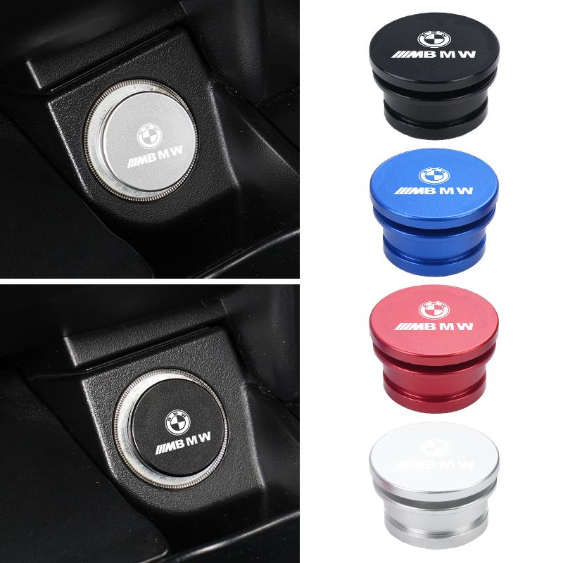 2025 Hot Metal Car Cigarette Lighter Cover Decorative Cover DustProof Dust Cover Auto  Accessories For BMW Motorsport X1 X3 X5 E