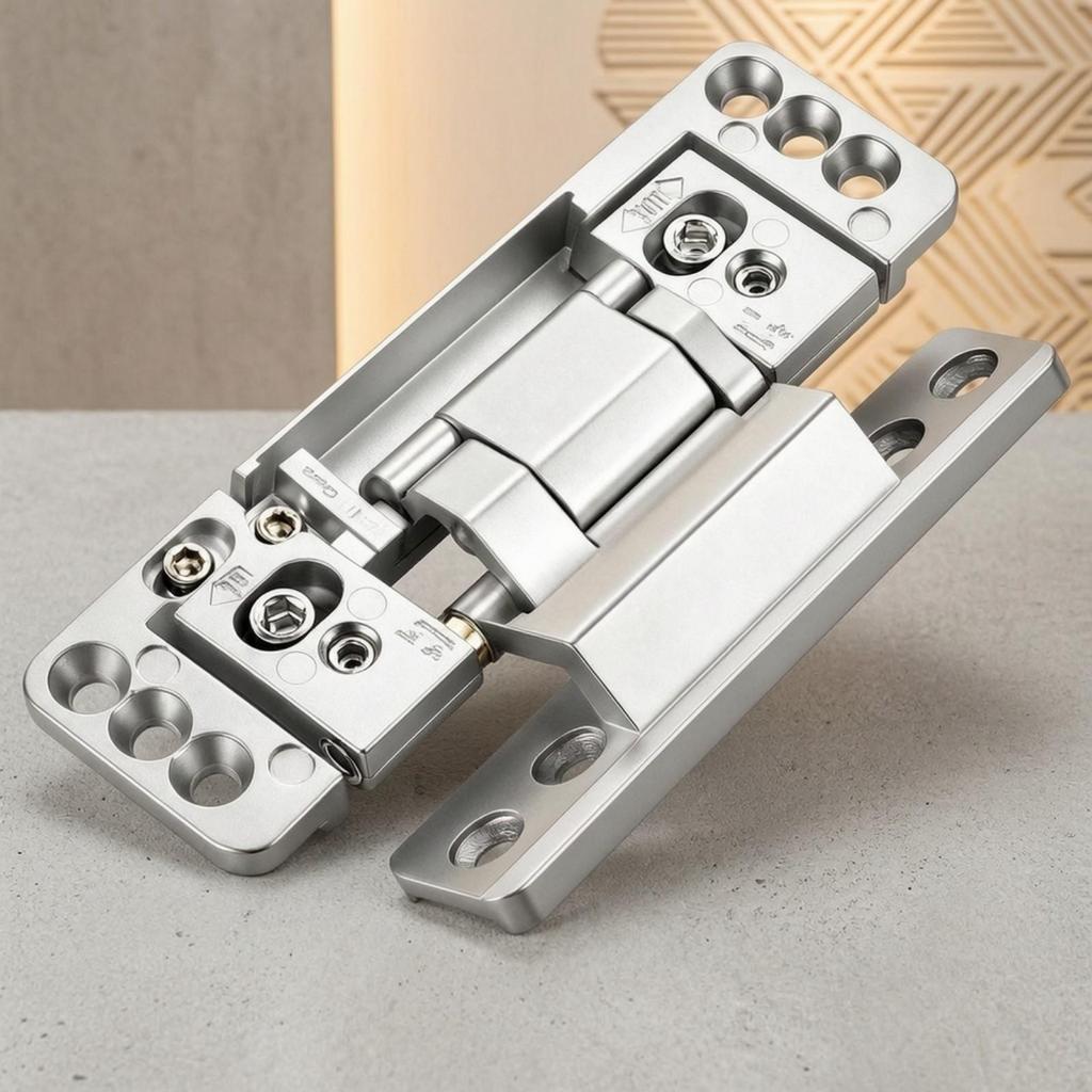 Heavy Duty Concealed Hinge Smooth Sturdy Hardware Wear-Resistant