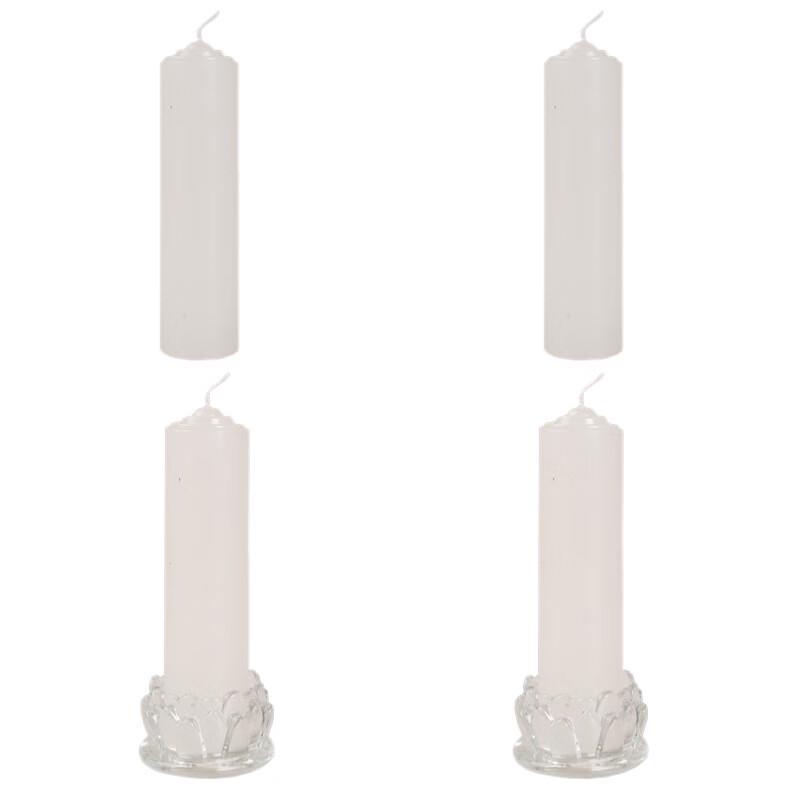 LIEI Smokeless Red Candle