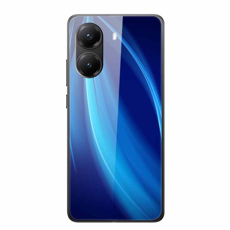 Tempered Glass Case For Xiaomi Poco X7 Pro Case Hard Glass Back Cover Soft TPU Bumper For Redmi Turbo 4 Phone Case X7Pro Turbo4