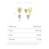 ANDYWEN 925 Silber Luxus Kristall Schmuck 2023 Juwelen Geschenk