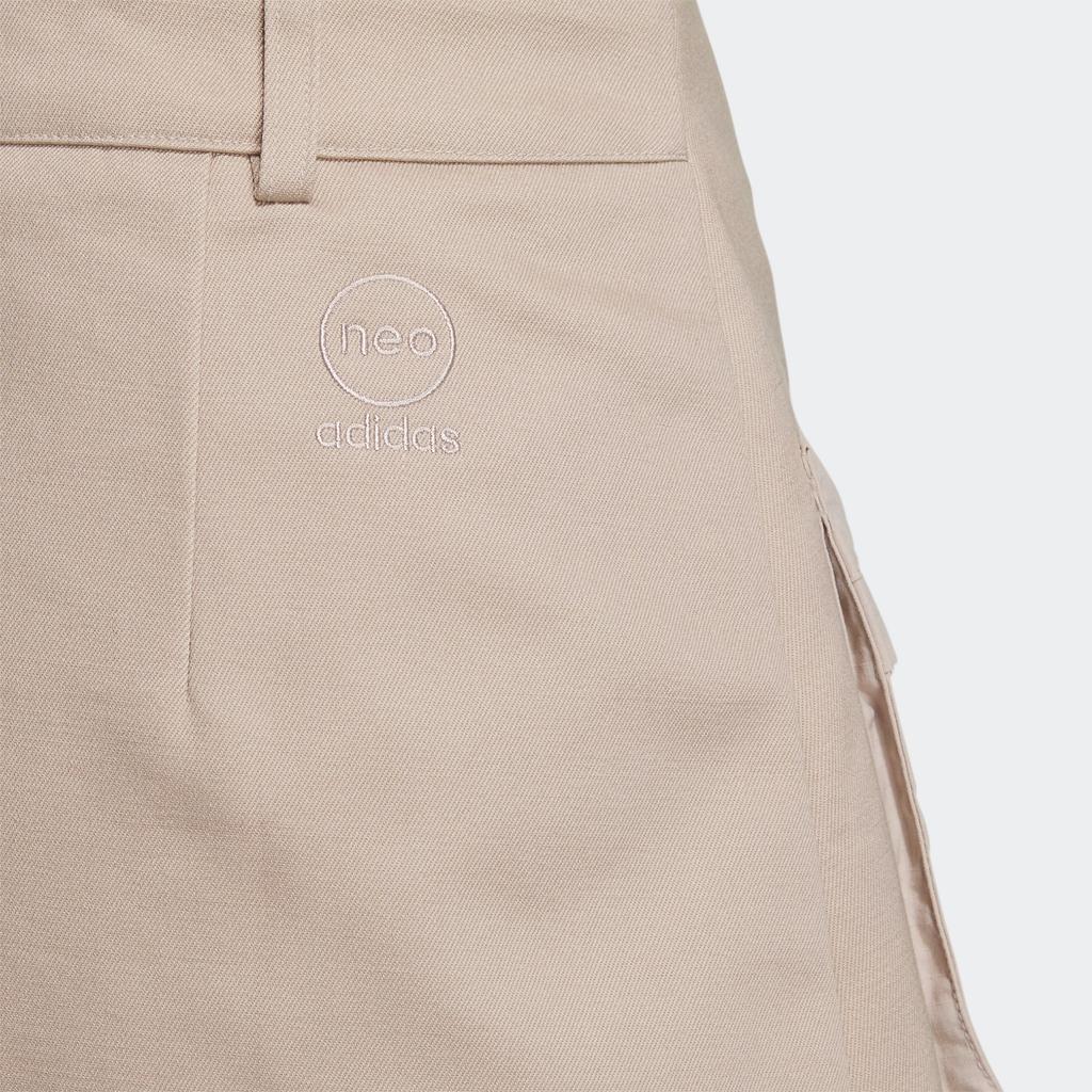 Adidas Fustă Casual Sportivă Largă Plisată cu Culoare Solidă American Vintage Fuste Femei Roz IK6082