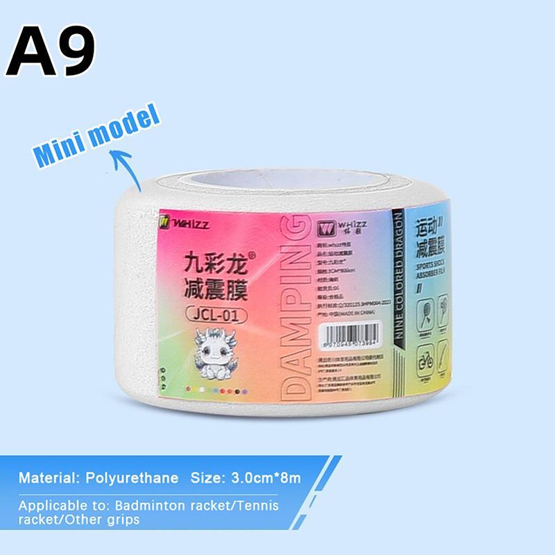 

Badminton Grip Cushion Wrap 3/6/7Cm Width Excellent Shock Absorption Tennis Racket Grip Tape Backing Film A9