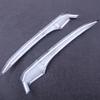 2PCS Car Carbon Fiber Texture ABS Front Bumper Lip Corner Cover Trim Sticker Fit for Toyota Camry 2018 Accessories