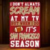 Metal Wall Art San Francisco 49ers Football Gift Mascot Garage Decor