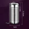 WIKHOSTAR Tea Infuser Tea Filter 316 Stainless Steel Spice Tea Ball Strainer Herbal Filter Kitchen Teaware Accessories