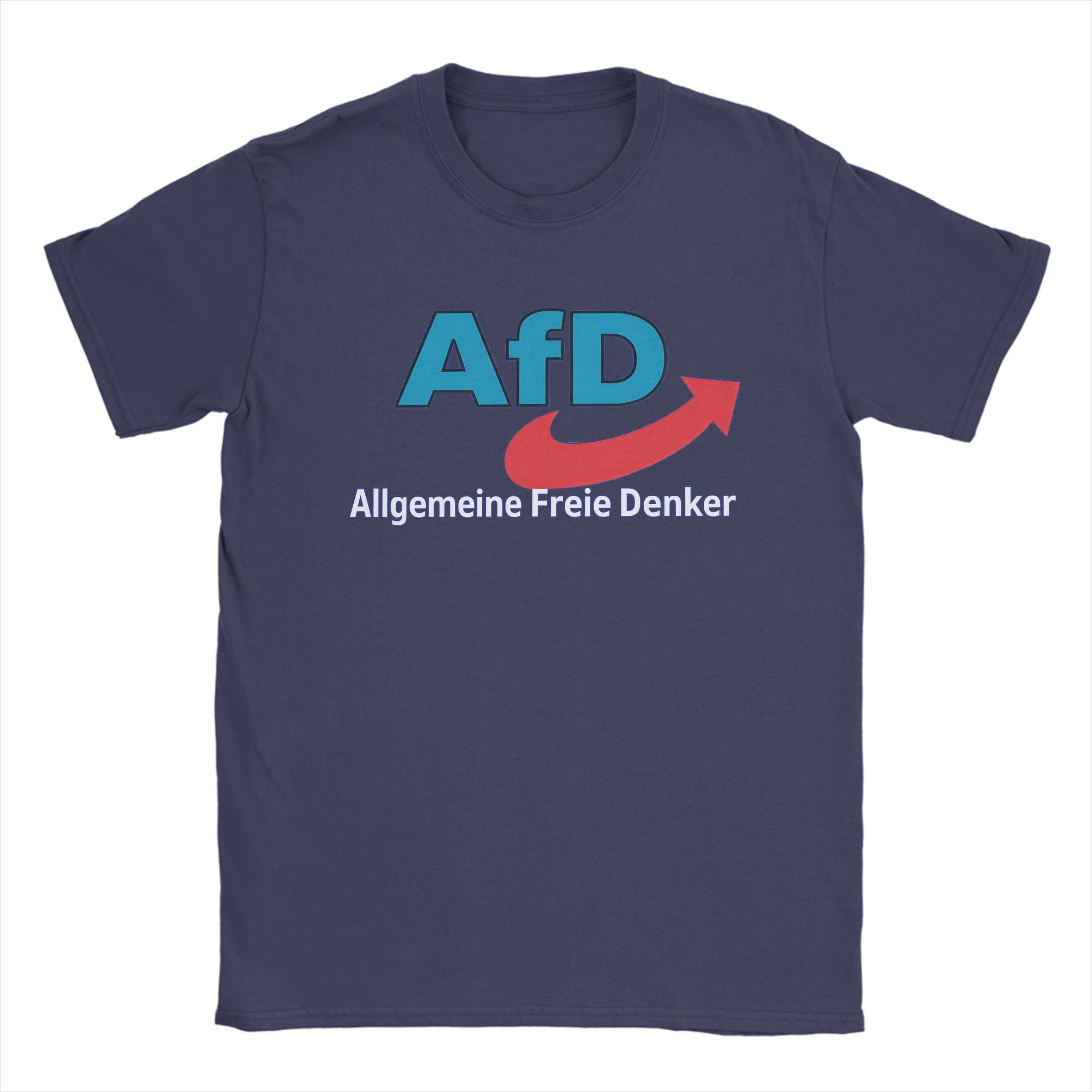 

Man TShirt Alternative AFD Germany TShirts Fashion Summer Tees Vintage Printed 100 Cotton Tops Plus Size 6XL S