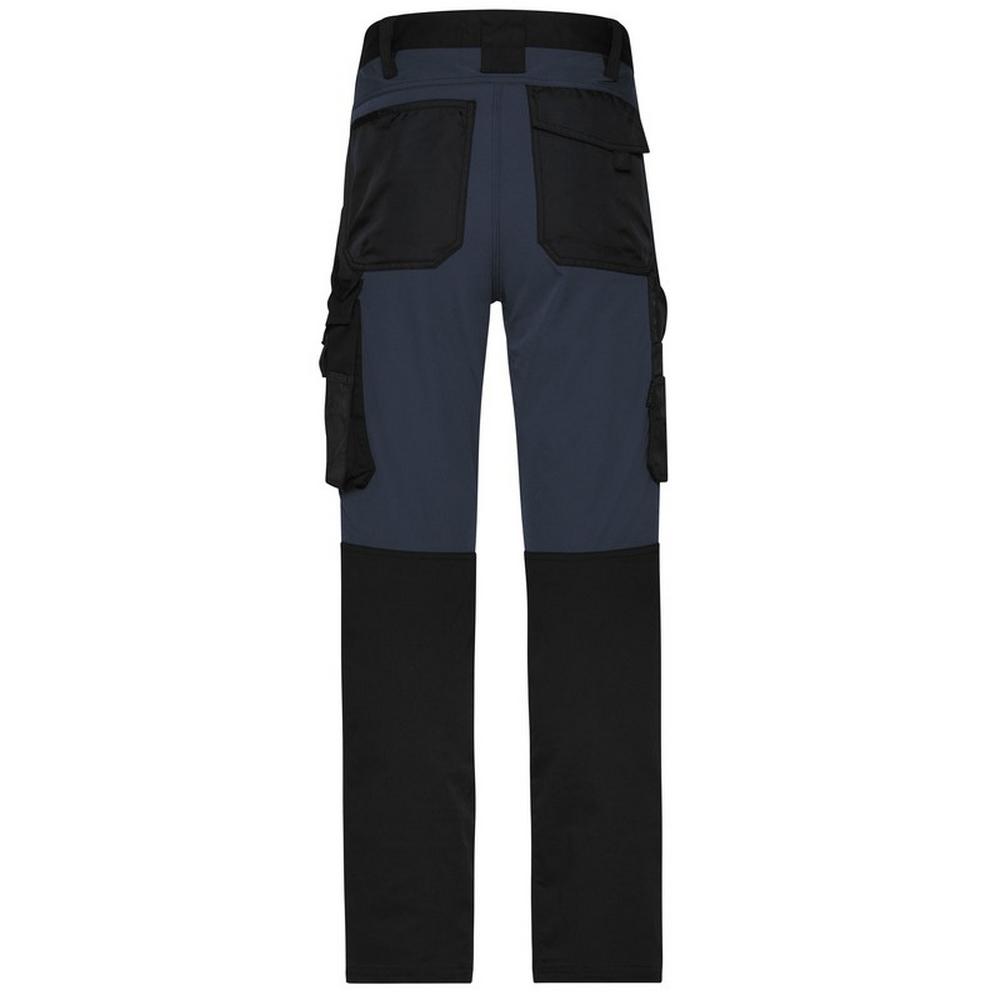 James and Nicholson Mens Stretch Slim Work Trousers