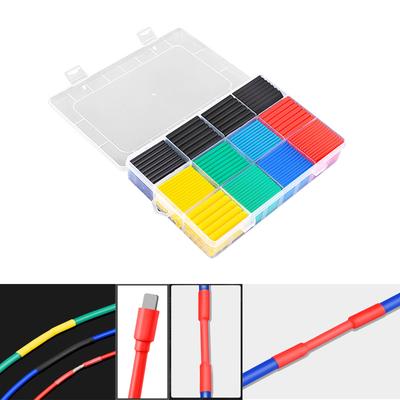750/780/800pcs Heat Shrink Tubing 2:1 Electrical Wire Cable Wrap Assortment Kits for Wires Repairs Soldering Auto Wiring