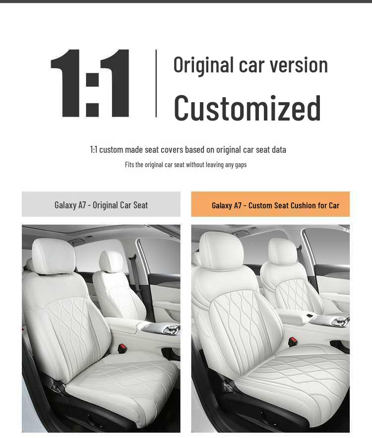 Geely Galaxy A7 2025 Special Edition All-Season Universal Seat Covers - Interior Modification & Decoration.