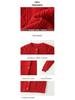 Women's Chic Red Knit Cardigan - Early Autumn Fashion