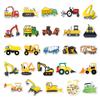10/25/50pcs Engineering Car Stickers Cartoon for Teaching Learning DIY Gift Wall Decals Luggage Scrapbook Phone Fridge Laptop