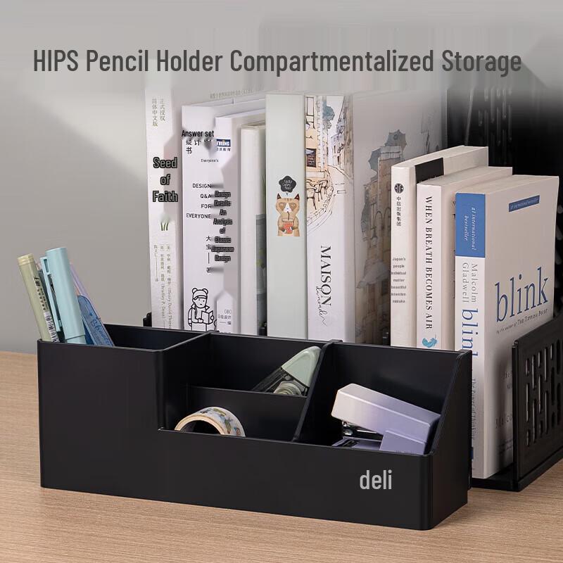 Deli Multi-tier Desk File Organizer with Pen Holder
