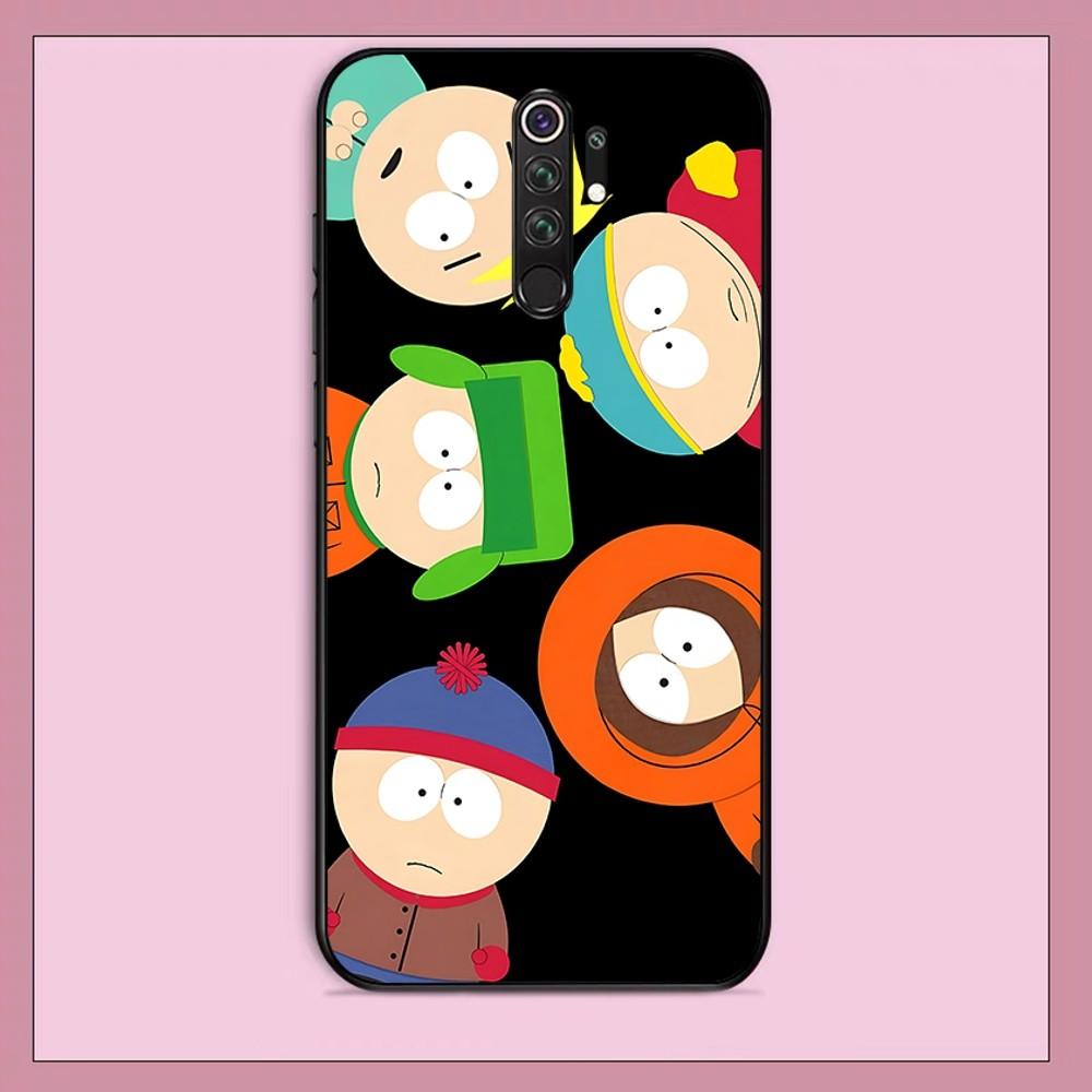 Cartoon Funny S-South-P-Park Phone Case For Redmi Note 4 X 5 A 6 7 8 T 9 9S 10 11 11S 11Epro Poco M3 Pro
