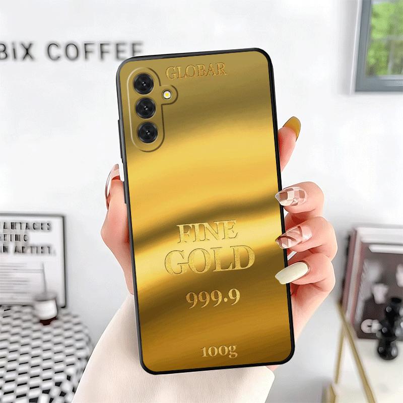 Fine Gold Pattern Printing Soft Phone Case for Samsung A17 A37 A57 A16 A26 A36 A56 A15 A25 A35 A55 A14 A24 A34 A54 A13 A23 A33 A
