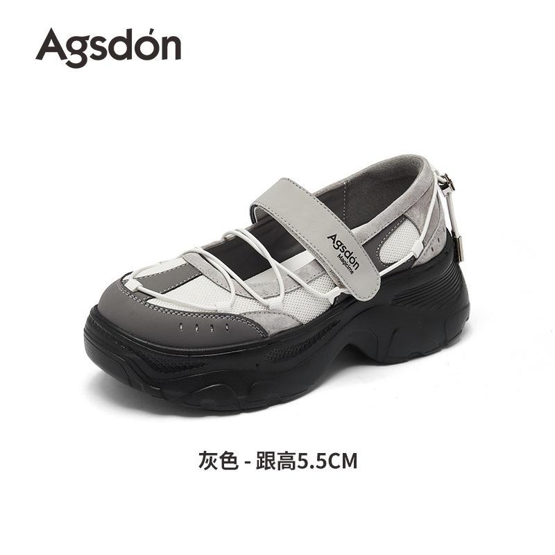 

Augustine Sports Mary Jane Shoes Women s 2025 New Autumn Platform Casual Ballet Velcro Dexun Shoes 40
